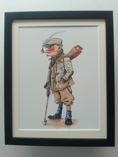 Bryn parry shooting print - bryn,