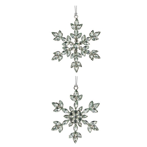 Pack silver snowflake - silver,