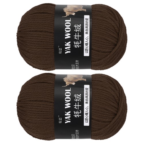 2pcs crocheting yarn dark - ,