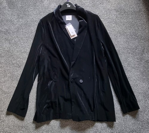 Ladies black velvet - black,