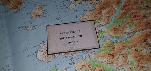 Furuno coastline data card - card,