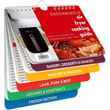 UK Air Fryer Cooking Guide Cheat Sheet Magnetic Air Fryer Cooking Times Chart
