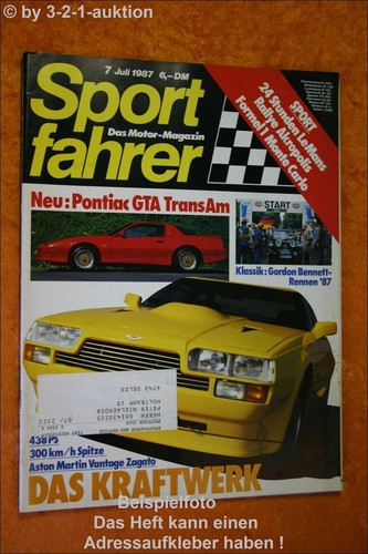 Sport driver pontiac - sport,