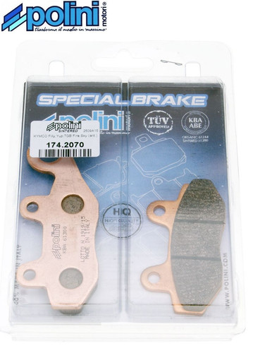 Set brake pads front - of, 2