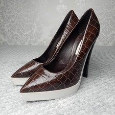 Stella McCartney Brown Faux