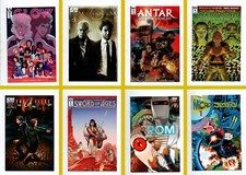 8X First Issues IDW Comics Job lot Glow, Antar, X Files, Rom & More