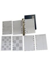 A6 Diary Inserts 2026  suitable  for Mulberry Agenda 100x142m 64 Pages Design