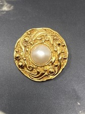 Vintage Chanel Pearl Brooch