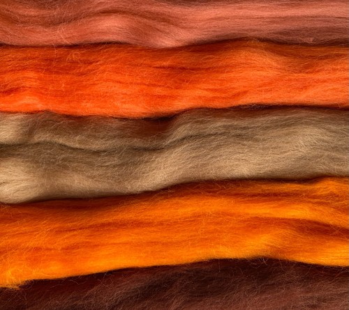 Needle felting wool pack - needle,