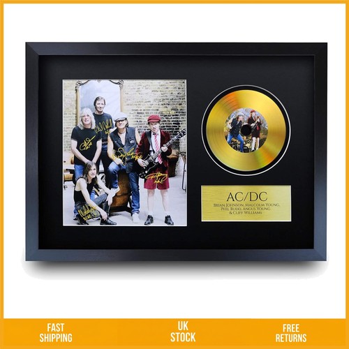 Iconic framed signed rock - iconic,