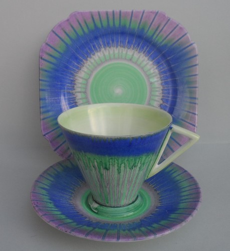 Stunning shelley art deco - stunning,