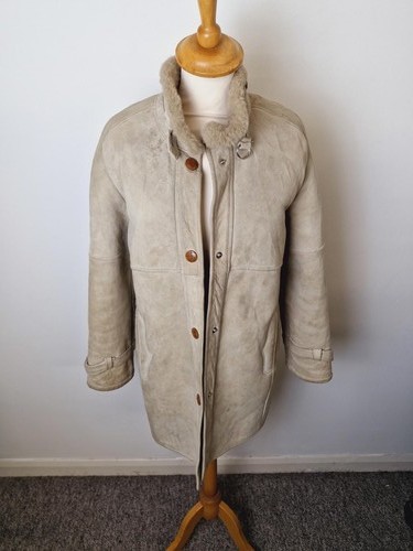 Womens vintage suede sheepskin - vintage,