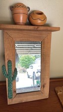 Vintage Southwest Aztec Mirror