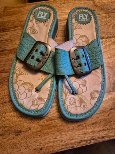 Fly sandals size turquoise - fly, 7