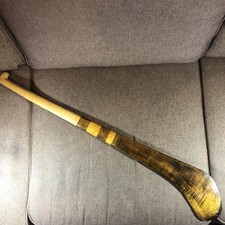 Vintage Antique Irish Hurling Stick- Beautiful Shape Finish And Condition