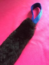 Pocket Real sheepskin Tug Agility,obedience,Flyball,Toy Handmade in Cornwall