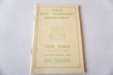 1960 Leeds City Transport