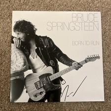 Bruce Springsteen vinyl Signed