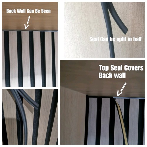 Acoustic slatted wall panel - slatted,