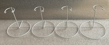 4pcs White Doll Display Stands