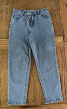 Miss By Captain Tortue Charlie Jeans Size 12 With Stretch Inside Leg 25.5 In