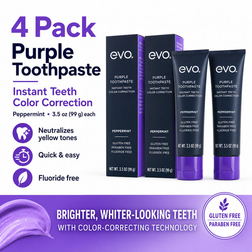 Pack evo purple toothpaste - pack,