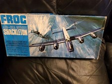 Vintage 1967 Frog F182 Avro Shackleton 1/72nd scale model kit.