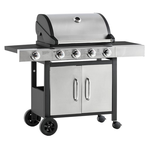 Outsunny deluxe gas barbecue - outsunny,