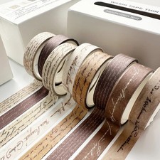 Retro Washi Tape Set 8 Rolls