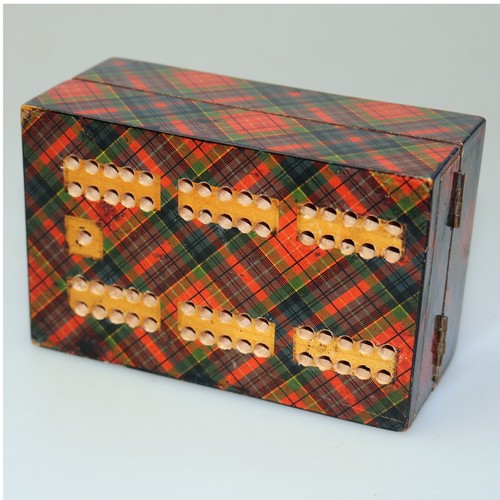 Rare antique scottish tartan - a,