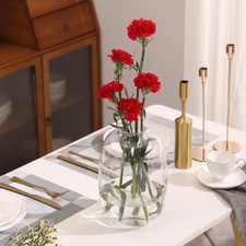 Transparent Round Glass Flower Vase Fish Bowl Centerpiece Wedding Table Decor UK