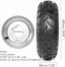19x7-8 ATV Tires 19x7.00-8