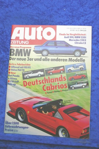 Car magazine vw golf - car, 23/82