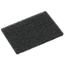 Heavy duty black scourer pad - black,