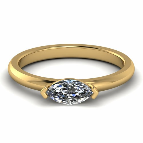 Half carat certified - carat, marquise