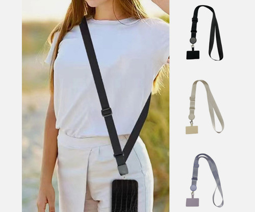 Portable phone lanyard - phone, case