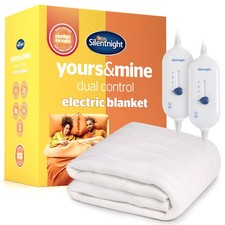 Silentnight Dual Control Electric Blanket  Heated - Double  