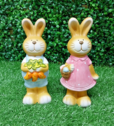 Pair rabbits 21cm 5cm x - rabbits,
