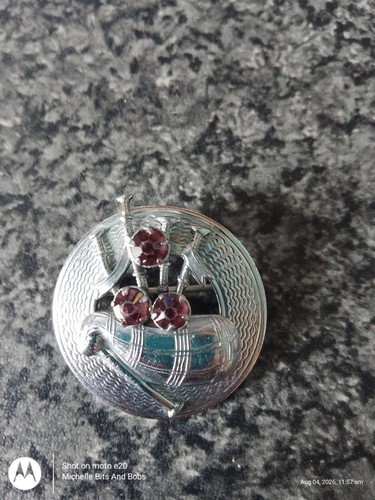 Vintage mizpah silver tone - vintage,
