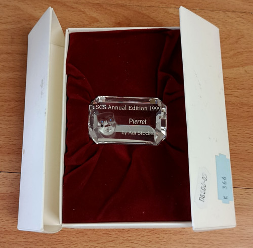 Swarovski crystal scs plaque - crystal,