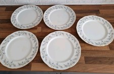 5 x duchess bone china tranquility.Dinner Plates 10.5ins