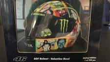 Valentio Rossi Minichamps 1/2 Helmet - Laguna Seca 2010 - Rare Collectors Model