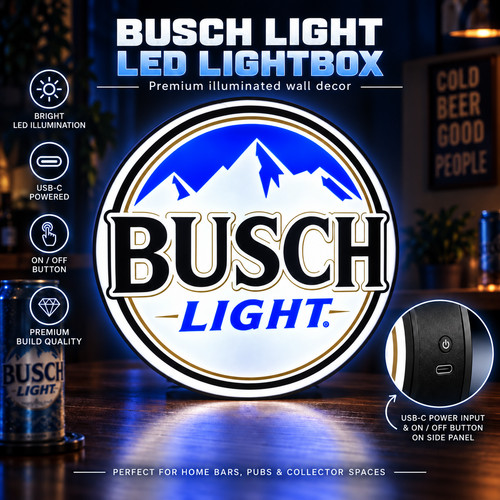 Busch light led lightbox - light,