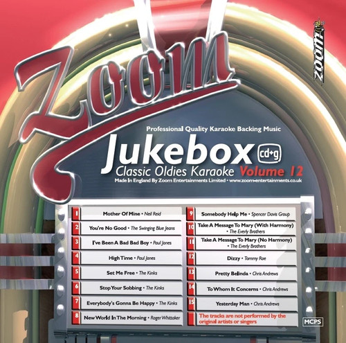 Zoom karaoke jukebox classic - -,