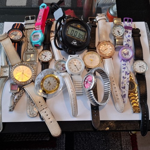 Job lot 18x mixed watches - lot, for