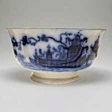 Victorian Flow Blue Whampoa