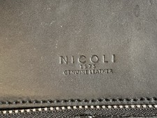 Nicoli Black Large Leather