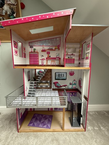 Kidkraft wooden barbie dolls - wooden,