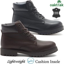 MENS LEATHER BOOTS WALKING