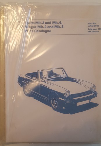 Spare parts catalogue - parts,